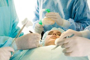 Choosing the type of anesthesia for rhinoplasty